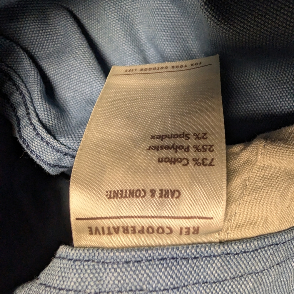 REI Blue Women's Overalls - Picture 5 of 6